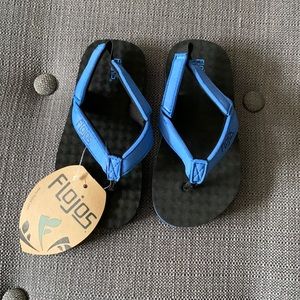 Flojos toddler flip flops size 8